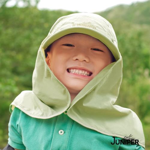 JUNIPER 抗UV防潑水防蚊蟲遮陽披風運動親子童帽 J7526C