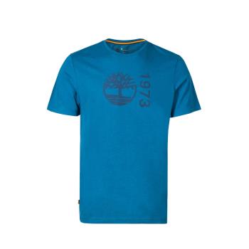 Timberland 男款琺瑯藍1973 LOGO短袖T恤A4352G94