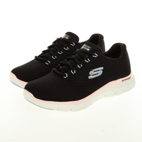 SKECHERS FLEX APPEAL 4.0 女鞋 慢跑 訓練 防水鞋面 避震 輕量 黑【運動世界】149298BKPK