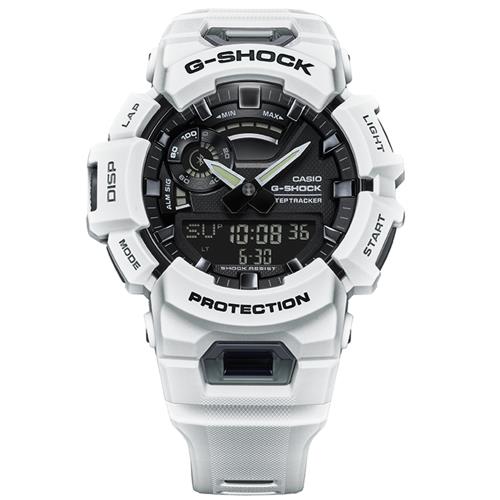 CASIO 卡西歐 G-SHOCK 藍芽運動雙顯手錶(GBA-900-7A)