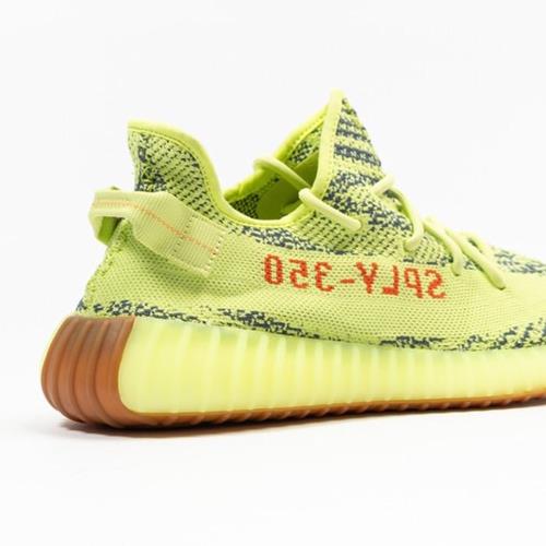 ADIDAS Yeezy Boost 350 V2 螢光黃黃斑馬B37572|休閒運動鞋|ETMall東森