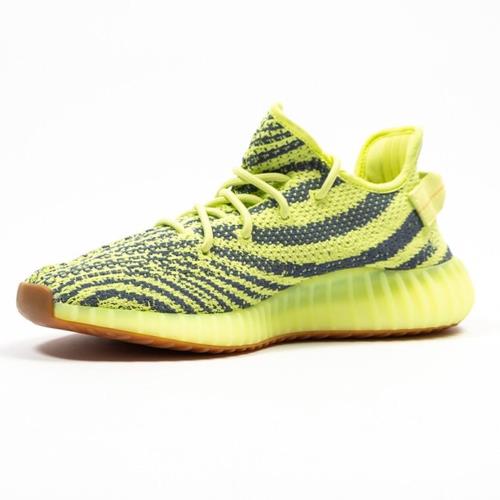 ADIDAS Yeezy Boost 350 V2 螢光黃黃斑馬B37572|休閒運動鞋|ETMall東森