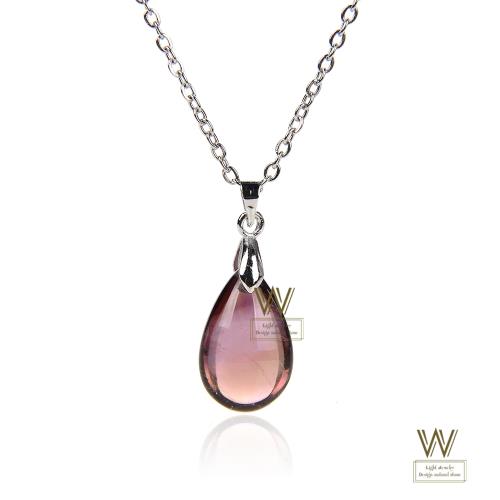 【w-jewelry】精品紫黃晶墬(11040502)