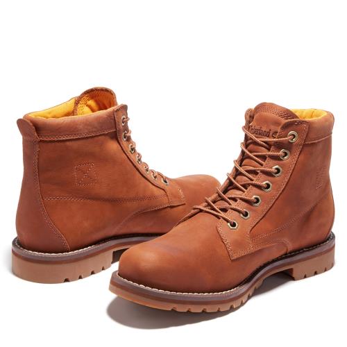 Timberland 男款鐵鏽色redwood Falls全粒面革中筒靴 4myf13 靴子 Etmall東森購物網