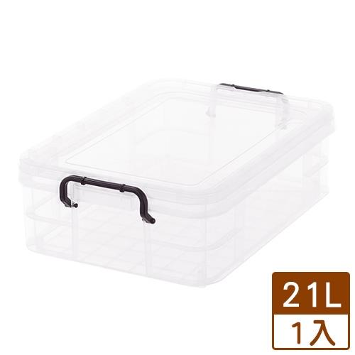 KEYWAY 強固型掀蓋整理箱K031(37.5x52.8x16.6cm)【愛買】