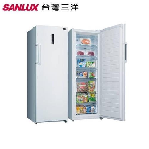 SANLUX台灣三洋 250L 直立式風扇無霜冷凍櫃 SCR-250F-庫(G)