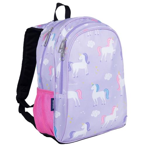 美國 Wildkin 兒童後背包/雙層式便利書包 14803 尋夢獨角獸
