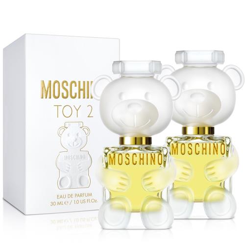 Moschino 熊芯未泯２女性淡香精(30ml)X2入