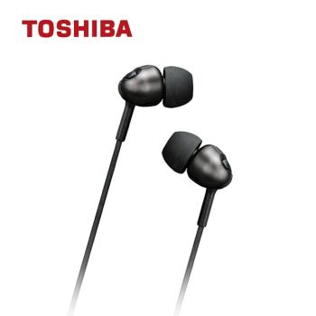 【TOSHIBA 東芝】大動圈低音強化耳機(黑) RZE-D35E-K