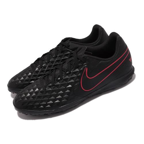Nike 足球鞋 Legend 8 Club TF 運動 男鞋 海外限定 支撐 包覆 訓練 球鞋 黑 紅 AT6109-060 [ACS 跨運動]