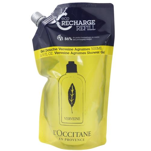LOCCITANE歐舒丹  果漾馬鞭草沐浴膠補充包 500ml