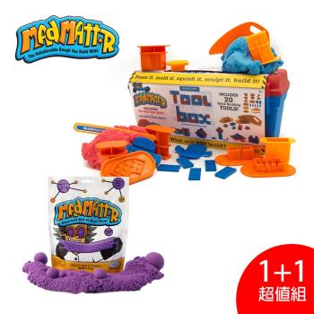 瑞典Mad Mattr 瘋狂博士 城堡建築工程組+10ozMM沙 (2入組)