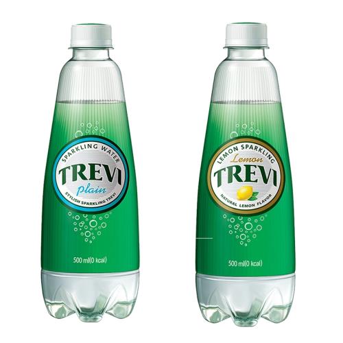 【Lotte】 樂天氣泡水 原味/檸檬味500ml (20入/組)