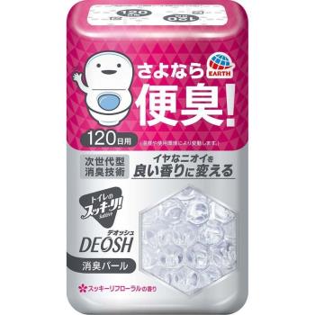 日本 白元 廁所清爽 DEOSH除臭精球230克(清新花香)