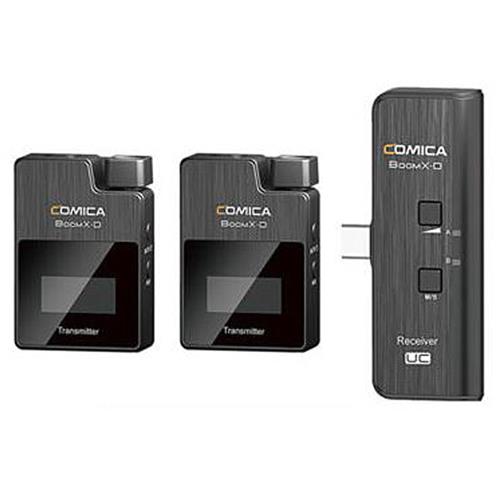COMICA BoomX-D UC2 Type-C接口 微型無線一對二麥克風 2TX+UC RX (公司貨)