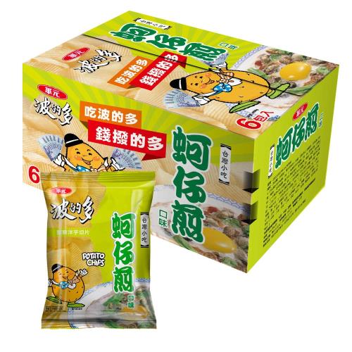 不可銷售 華元 波的多蚵仔煎量販箱-78gx6包/箱(兩箱組)