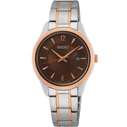SEIKO 精工CS 經典簡約女錶-29.9mm(SUR476P1/6N22-00N0B)