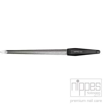 Nippes Solingen尼佩斯德國藍寶石不銹鋼兩用U型鋼沙指甲磨棒