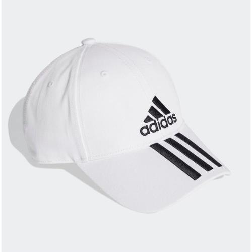 ADIDAS 19SS 老帽 白 帽子 6 PANEL CLASSIC 3S CAP系列 DU0197【TOP QUEEN】