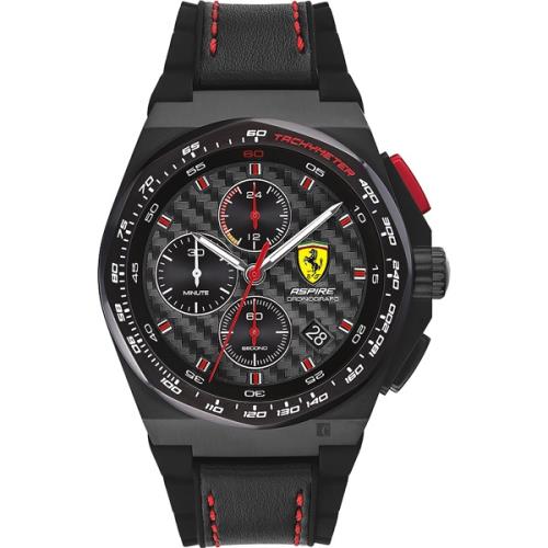 Scuderia Ferrari 法拉利 賽車計時手錶-44mm(0830792)