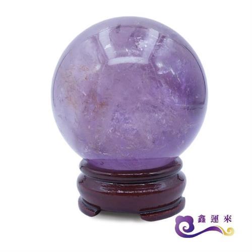 【鑫運來】有求必應智慧紫水晶球(6-7 cm)