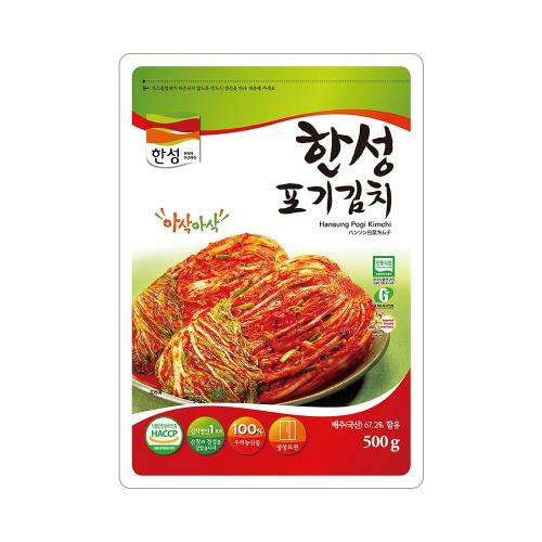 【韓味不二】漢盛Kimchi 韓國泡菜整顆 500g 效期2021/12/15