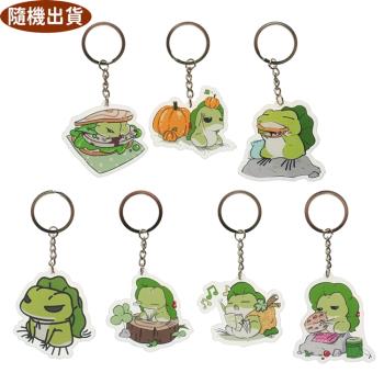 日本旅蛙旅行青蛙鑰匙圈交換禮物首選 44-00041【卡通小物】