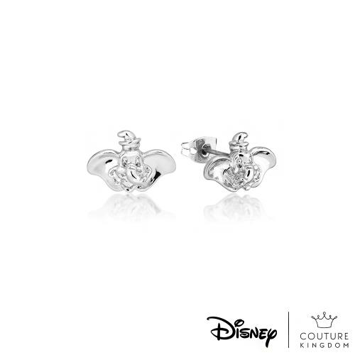 Disney Jewellery - Couture Kingdom 迪士尼小飛象鍍14K白金耳釘