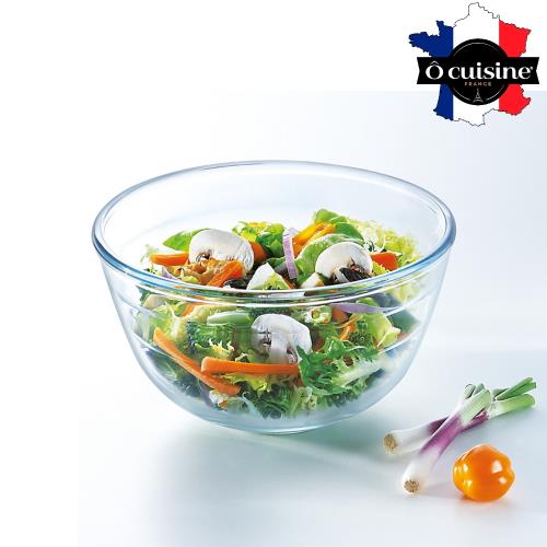 【法國O cuisine】歐酷新烘焙-百年工藝耐熱玻璃調理盆24CM 