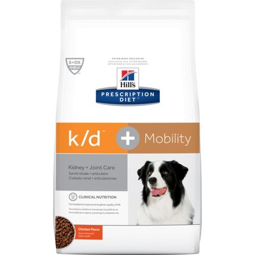 希爾思 k/d+Mobility 腎臟護理+關節活動力犬處方 8.5磅(3.85kg)
