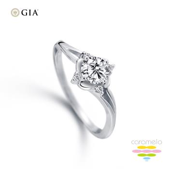 彩糖鑽工坊 GIA鑽石 30分 D/SI2 鑽石戒指 EX車工 花朵鑽戒