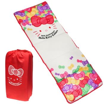 HELLO KITTY凱蒂貓日本進口單人床墊兒童床墊遊戲墊附收納袋 651424【卡通小物】