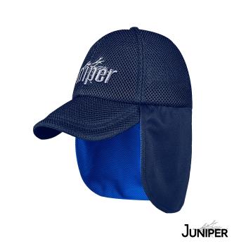 JUNIPER 超透氣網眼遮陽遇水超涼感披風運動球帽 J7577