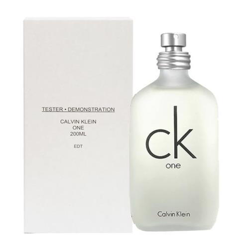 Calvin Klein CK ONE中性淡香水200ml(環保盒包裝)