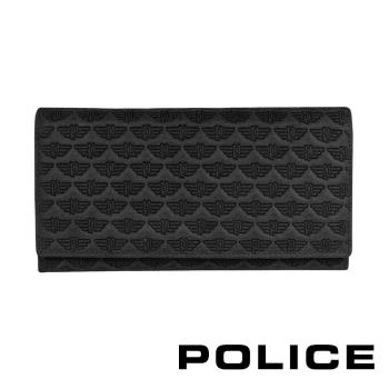 【POLICE】義大利潮牌 頂級小牛皮拉鍊長夾(艾爾頓系列)