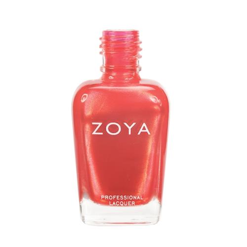 【ZOYA 柔亞】安妮ZP448(金光珊瑚橙色)