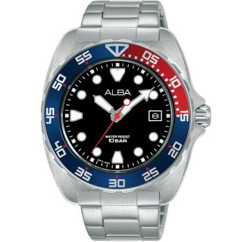 ALBA 雅柏 潛水風格潮流腕錶 VJ42-X317D(AS9M99X1)