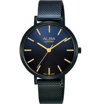 ALBA 雅柏 午夜巴黎米蘭帶時尚腕錶-VJ21-X180SD(AH8901X1)