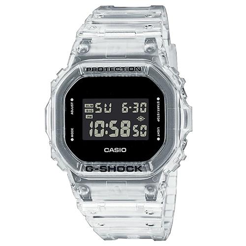 【CASIO 卡西歐】G-SHOCK 電子錶 男錶 橡膠錶帶 防水200米(DW-5600SKE-7)