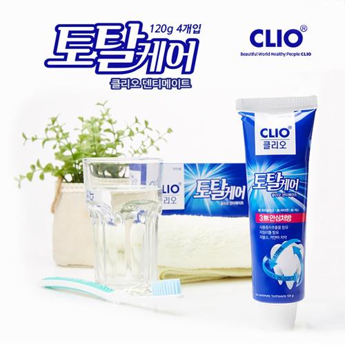 【韓國原裝進口】CLIO 葡萄柚籽低氟溫和淨齒牙膏(150g X6條/兒童可用)