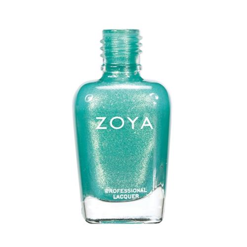 【ZOYA 柔亞】祖扎ZP625(銀箔海洋綠松)