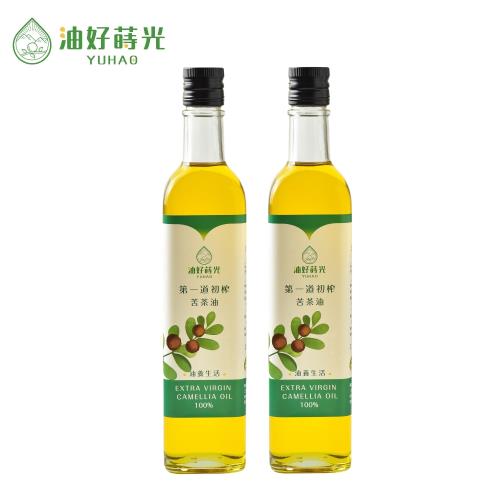 油好蒔光-純鮮苦茶油 500ML-2瓶