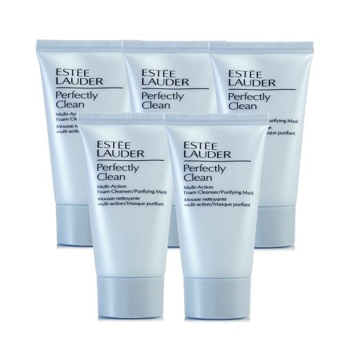 ESTEE LAUDER雅詩蘭黛 細緻煥采雙效淨化潔面乳30ml*5