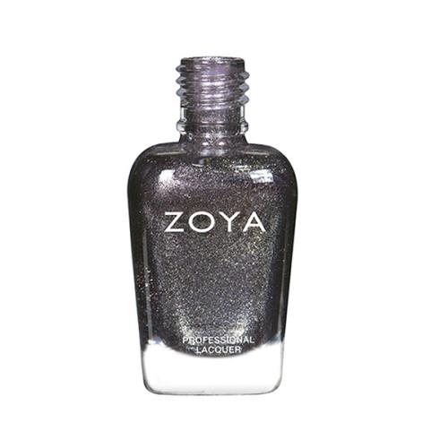 【ZOYA 柔亞】特洛伊ZP864(黑銀灰箔)