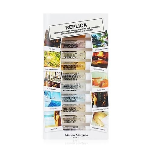 Maison Margiela REPLICA 記憶香水小香禮盒[週日早晨+爵士+檸檬樹下+春日公園等](2mlX10)-新版-國際航空版