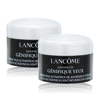 LANCOME 蘭蔻 超未來肌因亮眼精粹霜(5ml)X2