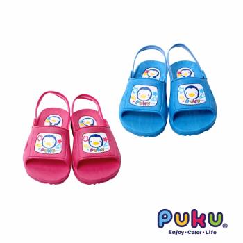 【PUKU藍色企鵝】學步拖鞋(水色/粉色)