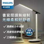 領券折100↘Philips 飛利浦 酷雅 66140 LED護眼檯燈-皓月白(PD040)