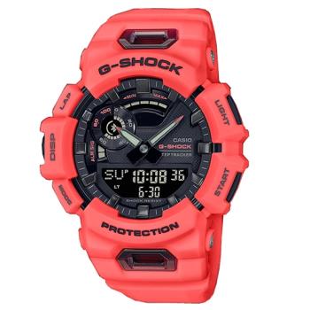 【CASIO 卡西歐】G-SHOCK 智慧藍芽連線 雙顯 男錶 矽膠錶帶 防水200米(GBA-900-4A)
