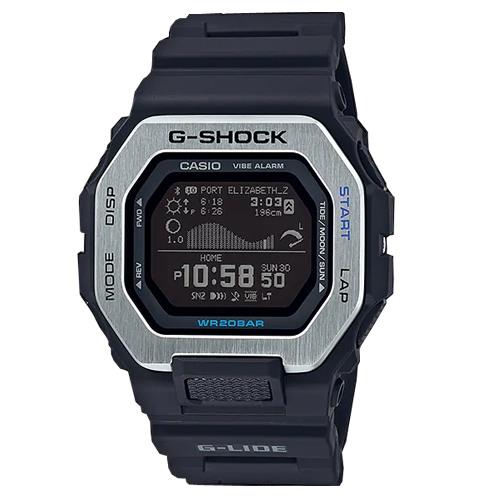 【CASIO 卡西歐】G-SHOCK 電子 男錶 矽膠錶帶 防水200米(GBX-100-1)